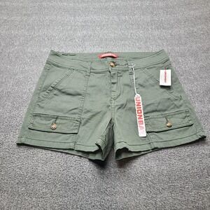 Unionbay Cargo Shorts Womens 11 Olive Green New Stretch Utility Pockets